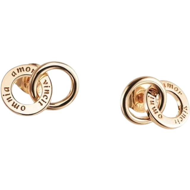 Mini Twosome Örhänge Guld
