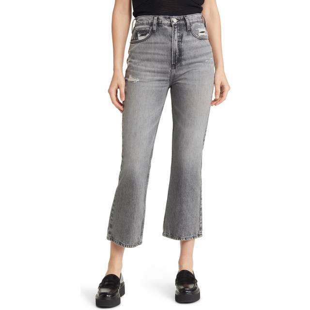Frame Denim Le High N' Tight Kallin Crop Mini Bootcut Jean