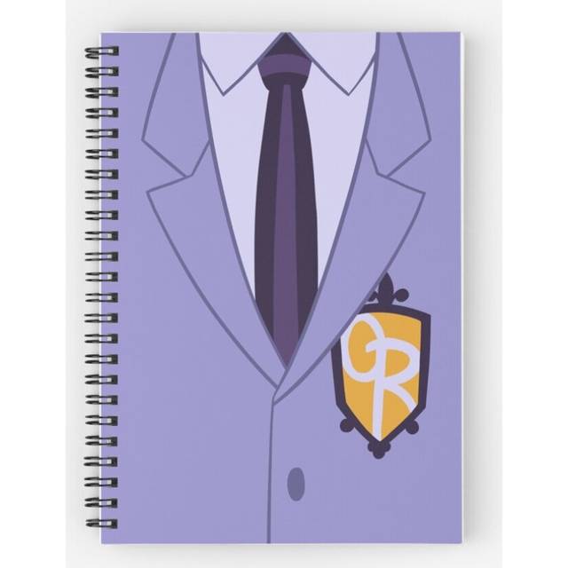 Spiral Notebook Ouran High School Uniform A5 120 Pages