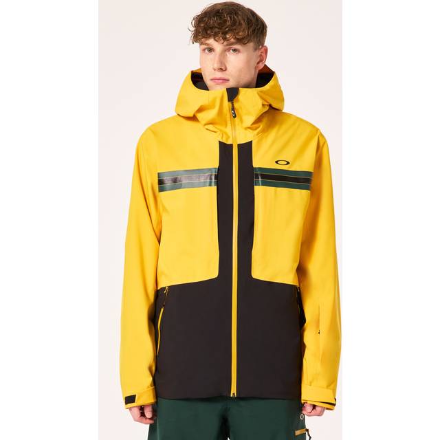 Oakley TC Reduct Earth Shell Jacket - Skidjacka - Herr Amber Yellow / Hunter Green M