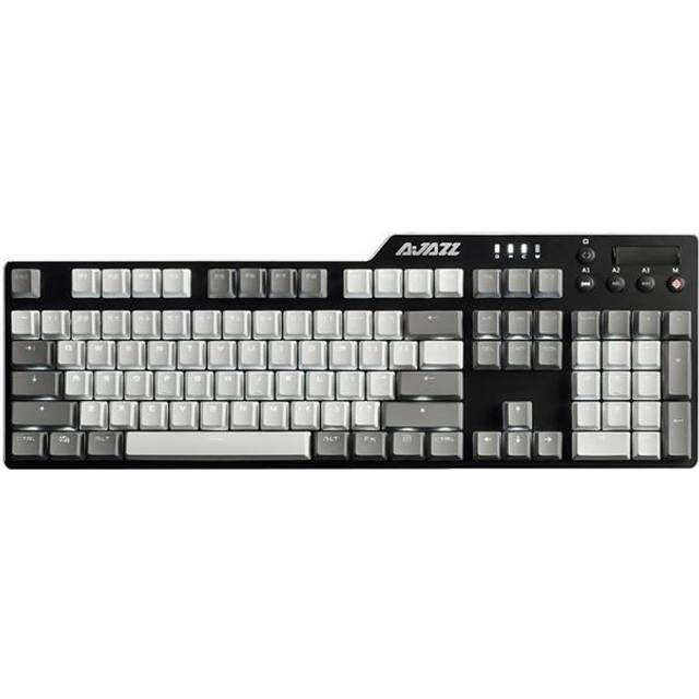 AJAZZ AK35I Alloy Mechanical Keyboard Wired Keyboard Gaming Keyboard 110 Keys White Computer