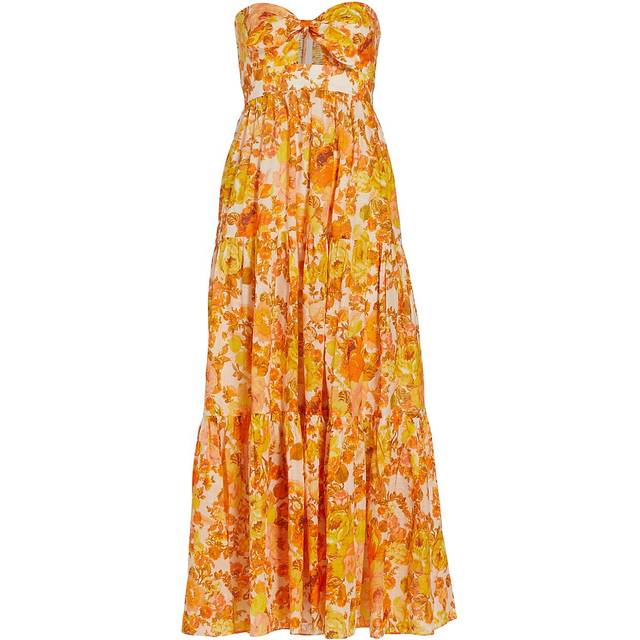 Zimmermann Floral cotton maxi dress - multicoloured (UK 16)