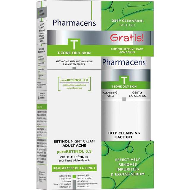 Pharmaceris Retinol Night Cream & Sebogel Face Gel