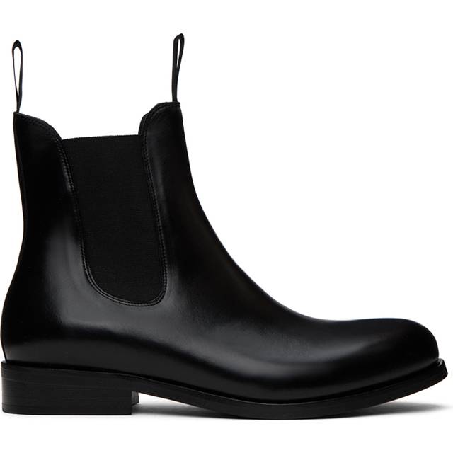 Officine Générale Black Belmondo Chelsea Boots - BLACK - IT 40
