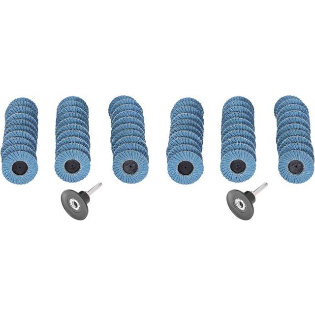 2 set 50mm 2 Inch Flap Disc Sanding Disk for Rolor Roll Lock Abrasive Tools