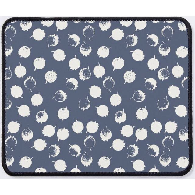 Mouse Pad Blueberry Stamp Midnight 11.8 x 9.8 inch Computer Mat Gaming Office Mousepad