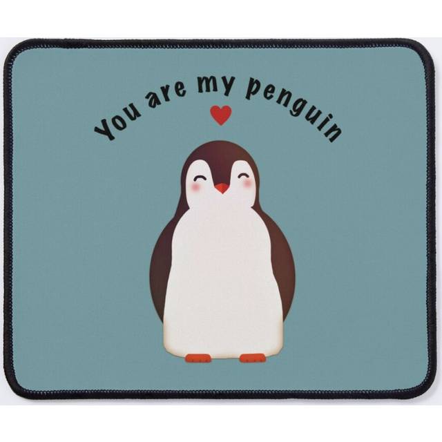 Mouse Pad Cute penguin - You are my penguin 11.8 x 9.8 inch Computer Mat Gaming Office Mousepad