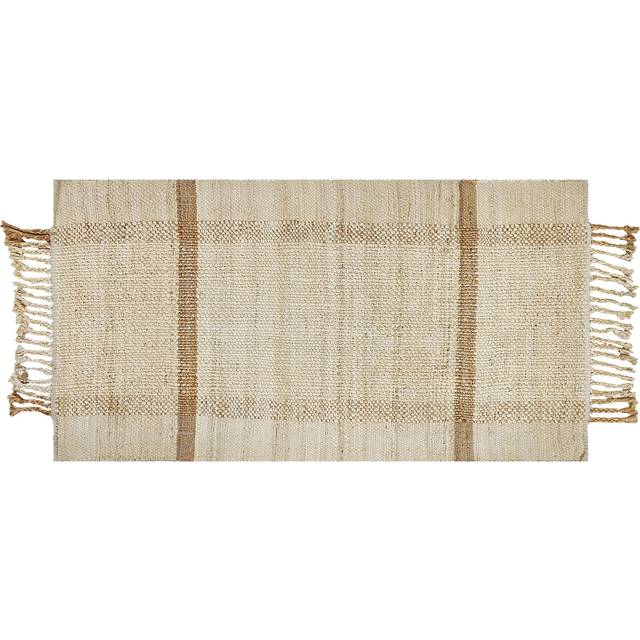 Rug YELMEZ Beige 80 x 150 cm Jute