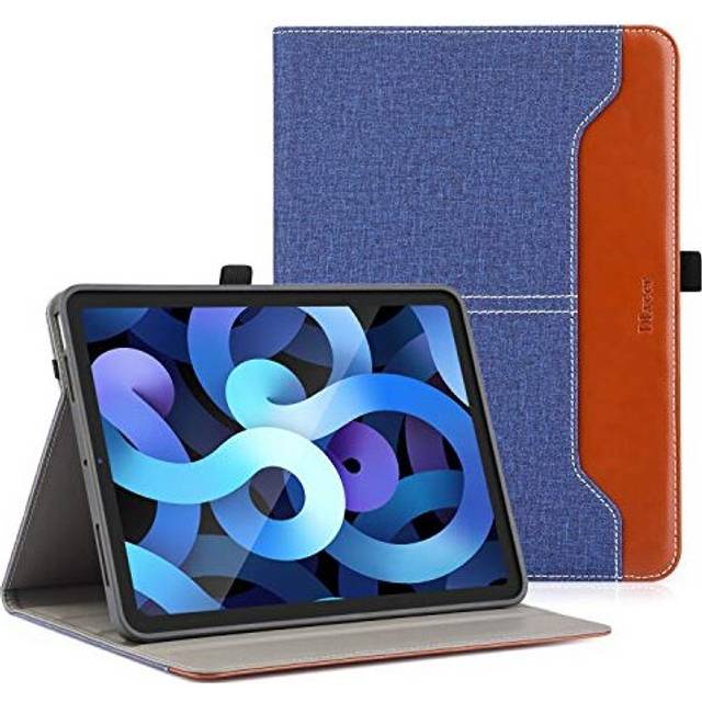 Case for iPad Air 5th/4th 10.9, Soft Tpu Protect Cover for iPad Air 5th/4th Generation with Auto Wake/Sleep Function,PU Leather Document