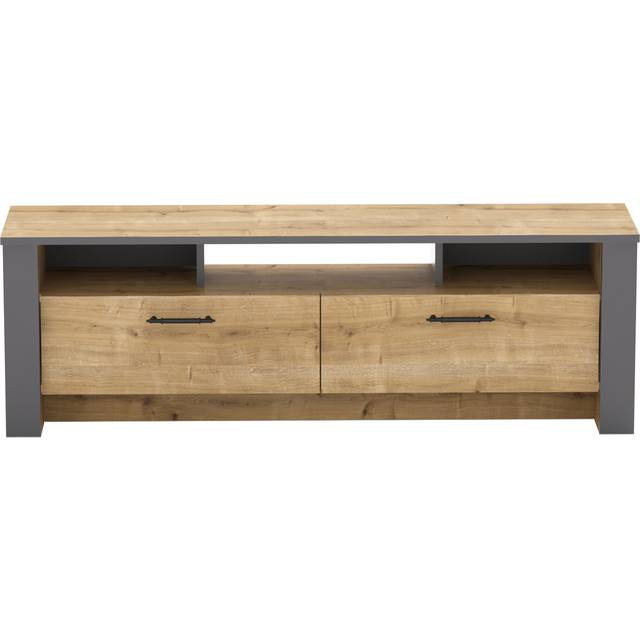 Decorotika Manhattan Tv Unit For Tvs Up To 65" - Oak, Multi