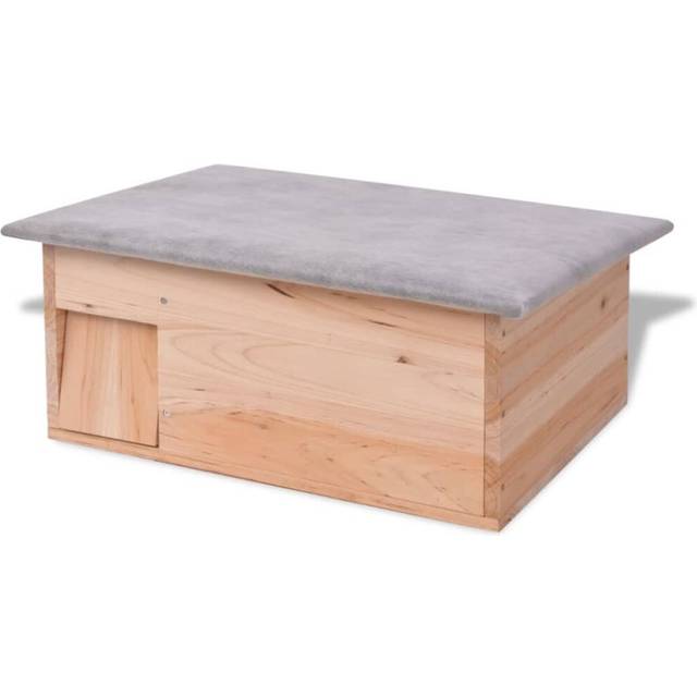 vidaXL 42351 Outdoor House 45x33x22 cm Wood Pet Supplies Dog House Pet Home Cat Bedpen Fence Playpen