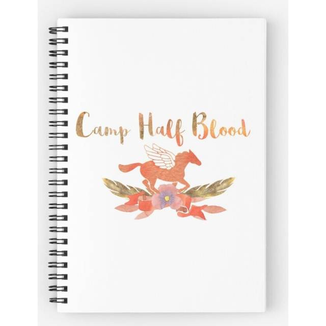 Spiral Notebook camp half blood v1 A5 120 Pages