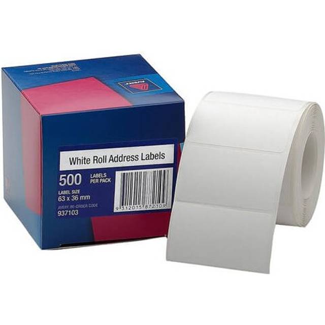 Avery Address Label Dispenser (Box of 500)
