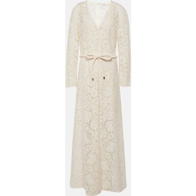 Zimmermann Matchmaker lace maxi dress - white (UK 10)
