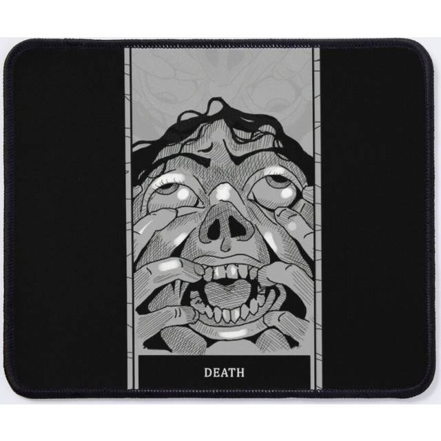 Mouse Pad Phasmophobia Death tarot card 11.8 x 9.8 inch Computer Mat Gaming Office Mousepad