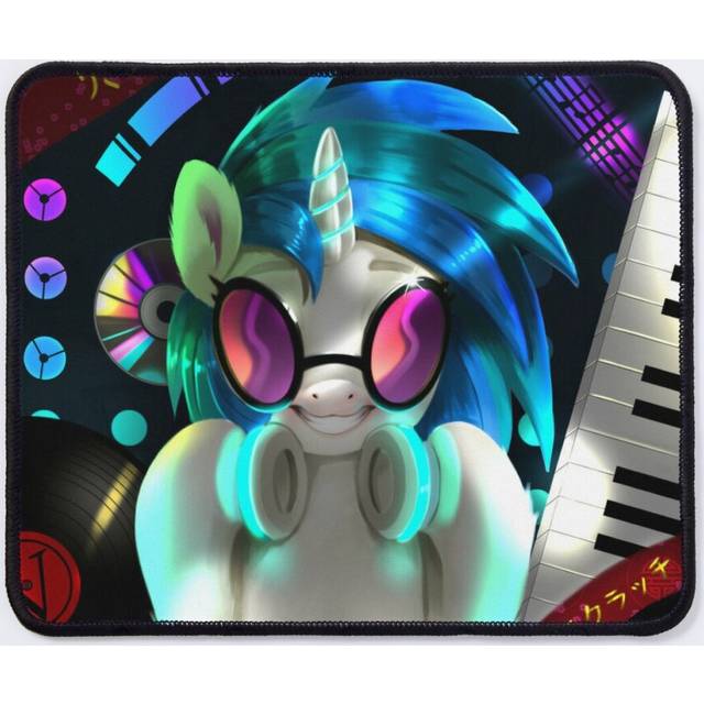Mouse Pad Wubs - Vinyl Scratch 11.8 x 9.8 inch Computer Mat Gaming Office Mousepad