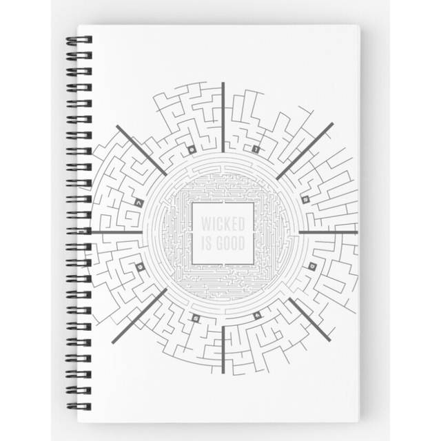 Spiral Notebook The Maze Runner Layout A5 120 Pages