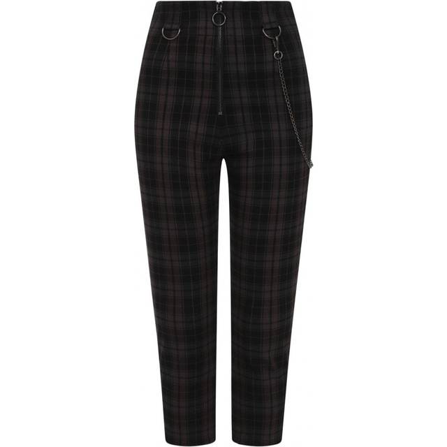 Hell Bunny Cobain Capris Size: UK 8