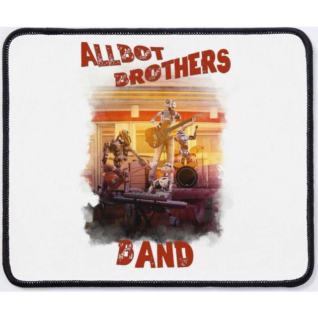 Mouse Pad Allbot Brothers Band Bob's Saucer Repair 11.8 x 9.8 inch Computer Mat Gaming Office Mousepad