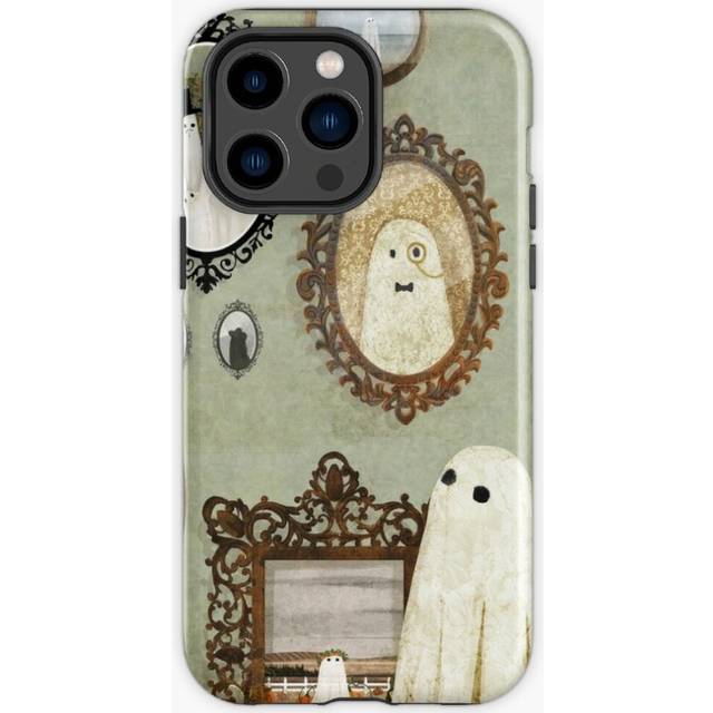 Phone Case There's A Ghost in the Portrait Gallery for iPhone Samsung 14 13 12 11 Plus Pro Max Galaxy S23 S22 Ultra Note 20 10