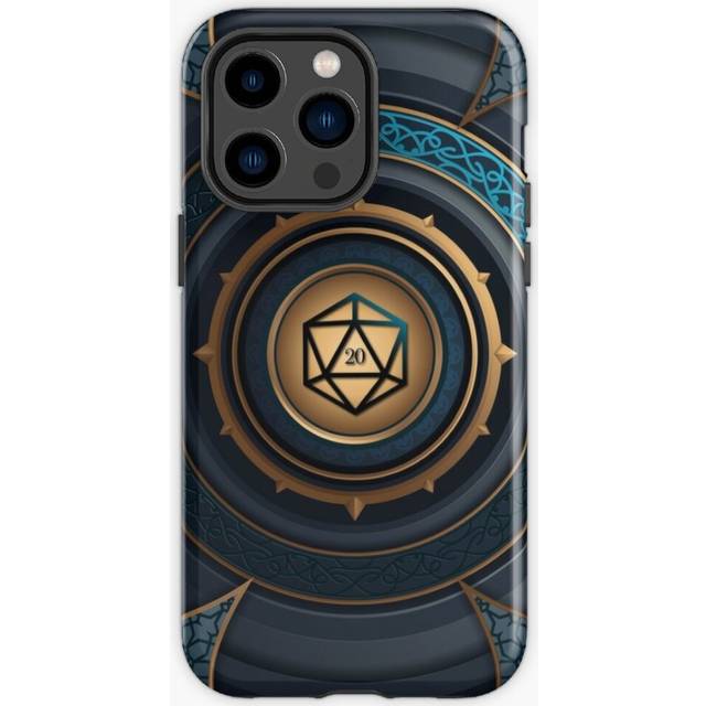 Phone Case Magical Polyhedral D20 Dice Vault for iPhone Samsung 14 13 12 11 Plus Pro Max Galaxy S23 S22 Ultra Note 20 10