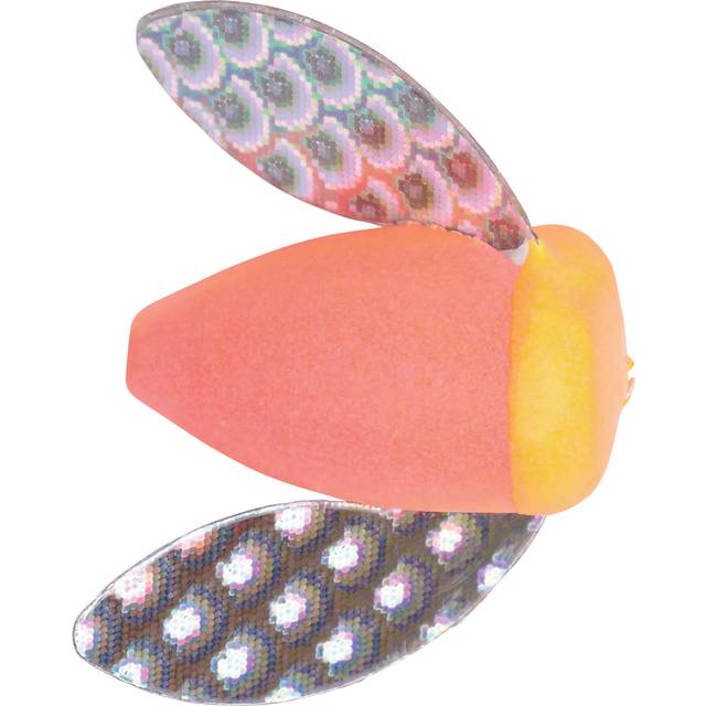 Yakima Bait Spin-N-Glo färdigriggad 14.3 mm peach luminous 1-pack