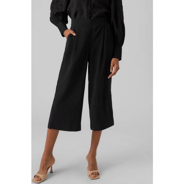 Vmcoco Mid Waist Culotte Trousers