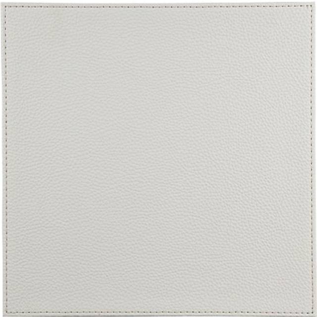 Natural Faux Leather Placemat - Set Of 4 -
