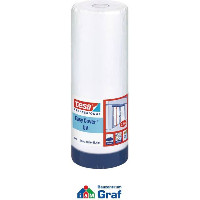 tesa 04369-00013-02 Täckfolie tesa Easy Cover® 4369 Transparent (L x B) 14 m x 2.6 m 1 st
