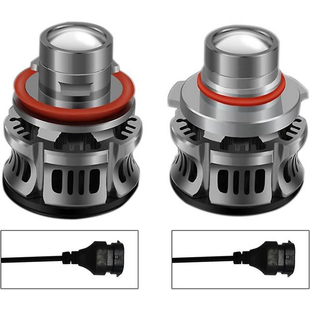 Car Led Lens Headlight H11 Headlight Bulb Car Led Headlight Projector Fog Lamp Car Fog Lamp Yellow