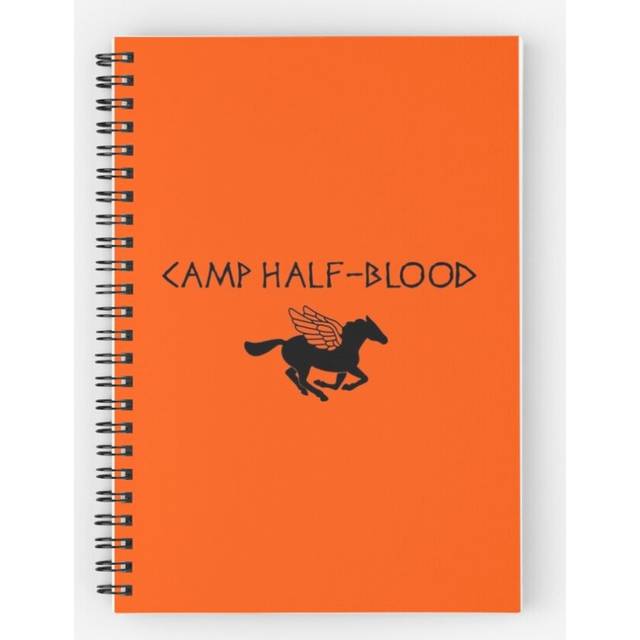 Spiral Notebook Camp Half Blood A5 120 Pages