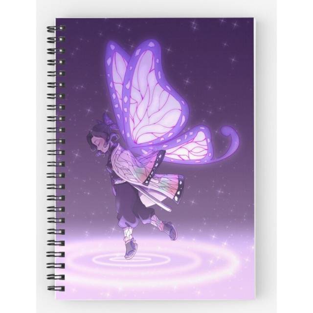 Spiral Notebook Insect Pillar A5 120 Pages