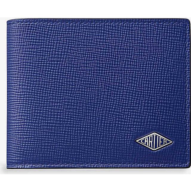 Cartier Grained Leather Losange Wallet - Black - One size
