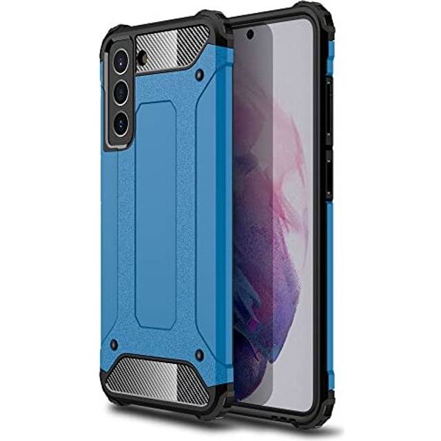 TECHGEAR Galaxy S21 FE Tough Armoured Case - ShockProof, Rugged, Sturdy, Heavy Duty Protective Impact Case Cover Designed for Samsung Galaxy S21 FE