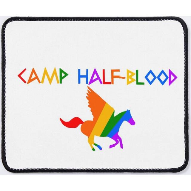 Mouse Pad Camp Half-blood Gay pride 11.8 x 9.8 inch Computer Mat Gaming Office Mousepad