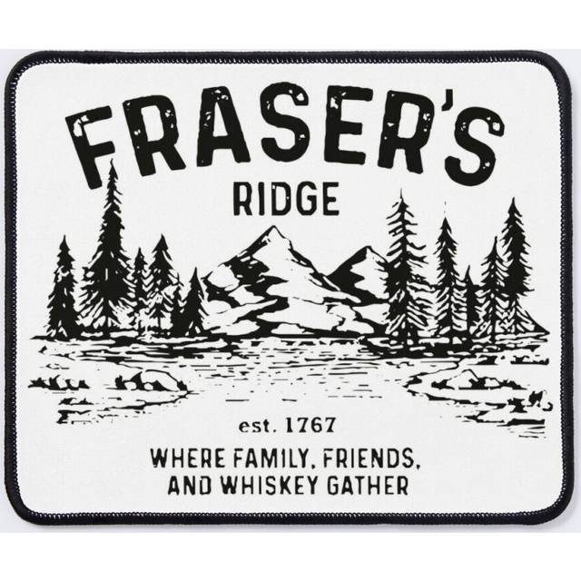 Mouse Pad Frasers Ridge, Outlander  11.8 x 9.8 inch Computer Mat Gaming Office Mousepad