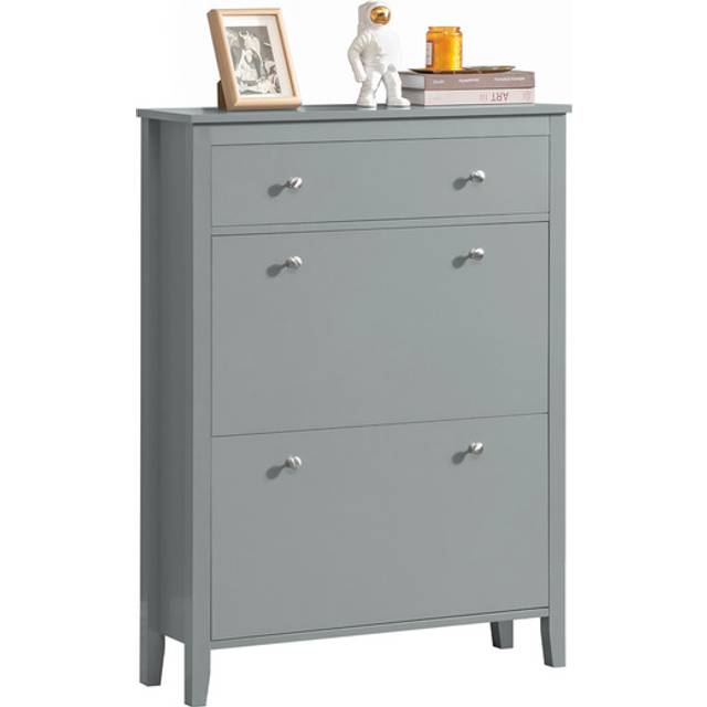 Shoe Cabinet Shoe Rack Shoe Storage Cupboard Organizer Unit,FSR89-HG - Sobuy