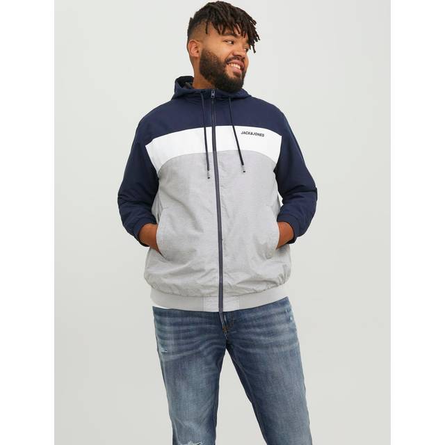 Plus Size Bomber Jacket