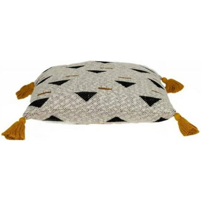 Natural Knitted Throw Pillow