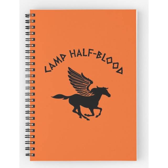 Spiral Notebook Camp half blood A5 120 Pages