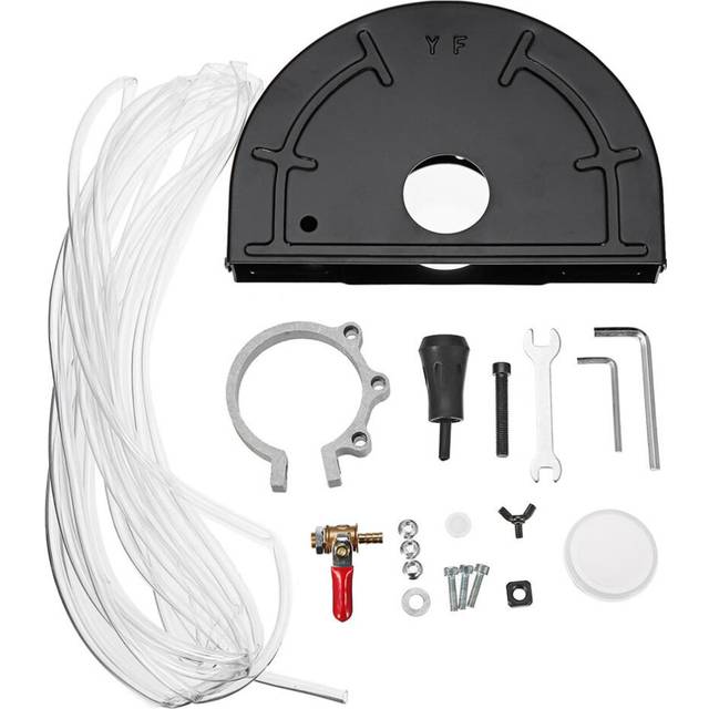Angle Grinder Cutting Machine Conversion Tool Holder Metal Safety Shield Guard Kit