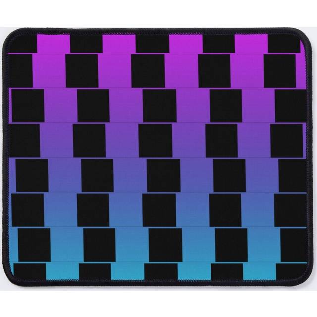 Mouse Pad Horizontal Squares Patterns  11.8 x 9.8 inch Computer Mat Gaming Office Mousepad
