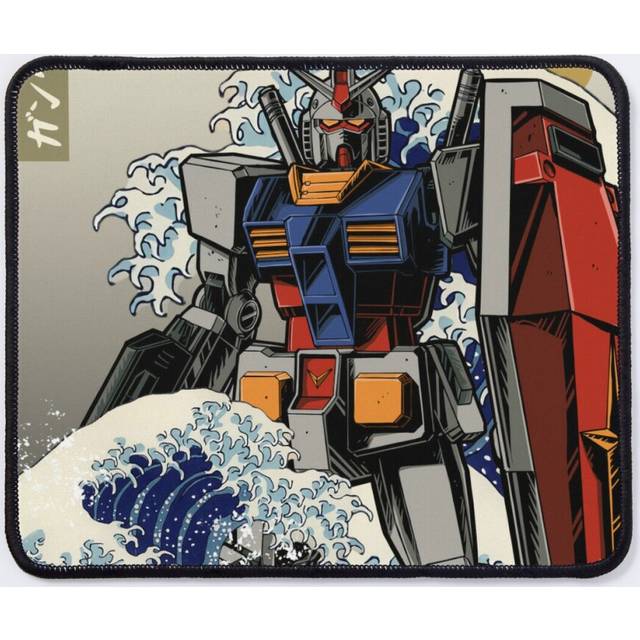 Mouse Pad Hokusai RX 78-2 Gundam 11.8 x 9.8 inch Computer Mat Gaming Office Mousepad