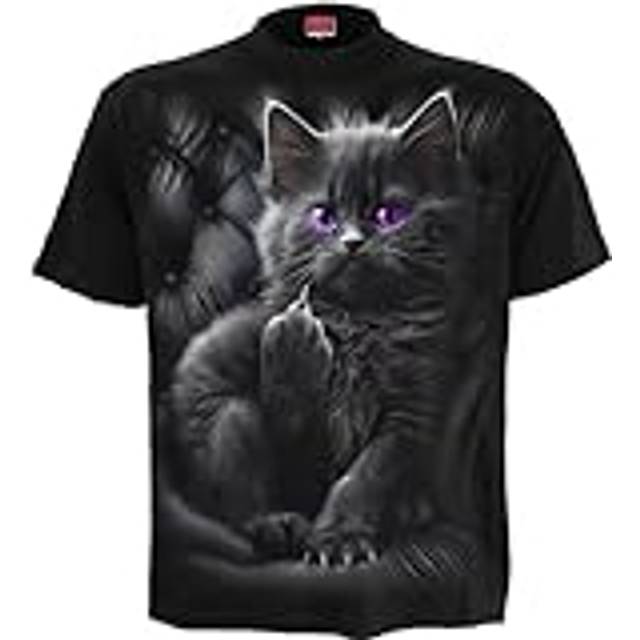 Spiral - Gothic T-shirt - Cattitude - S 4XL - för svart - M