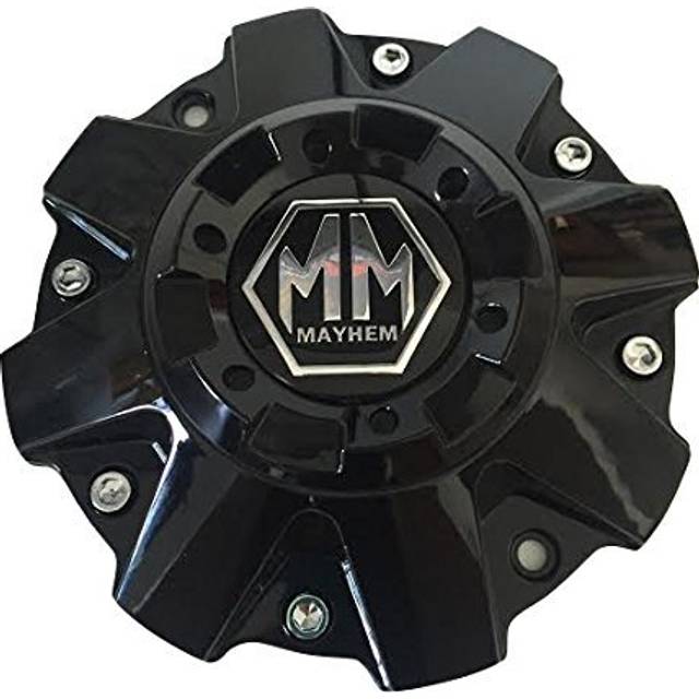 Mayhem Wheels Gloss Black C108040B01 806804B C-231-2 C-231-1-2 Center Cap