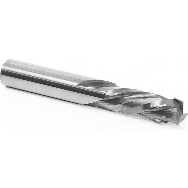 "Yonico 33330-SC - Compression Cut Spiral End Mill CNC Router Bit, Diameter: 1/2"", Cutting Height: 1-3/8"", Flutes: 3-1/2"" Shank"