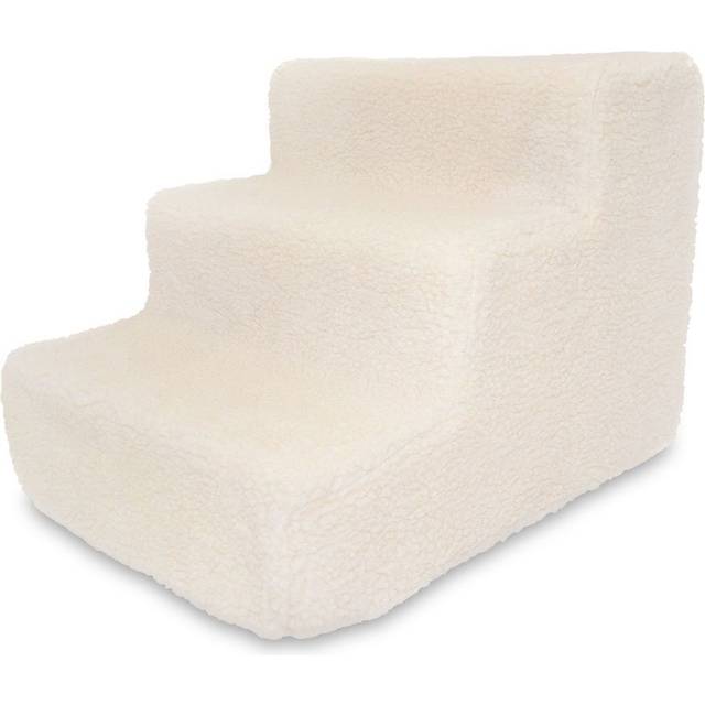 Best Pet Supplies Dog Stairs for Small Dogs & Cats  Foam Pet Steps Portable Ramp for Couch Sofa and High Bed Non-Slip Balanced Indoor Step Support  Pa
