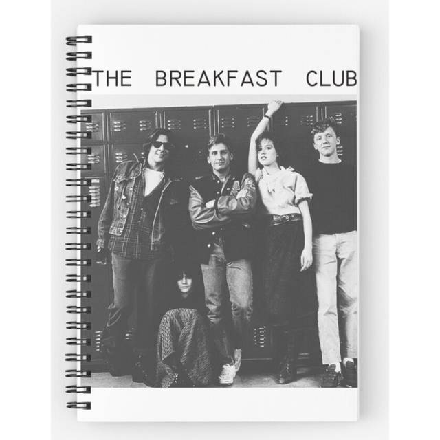 Spiral Notebook Breakfast A5 120 Pages