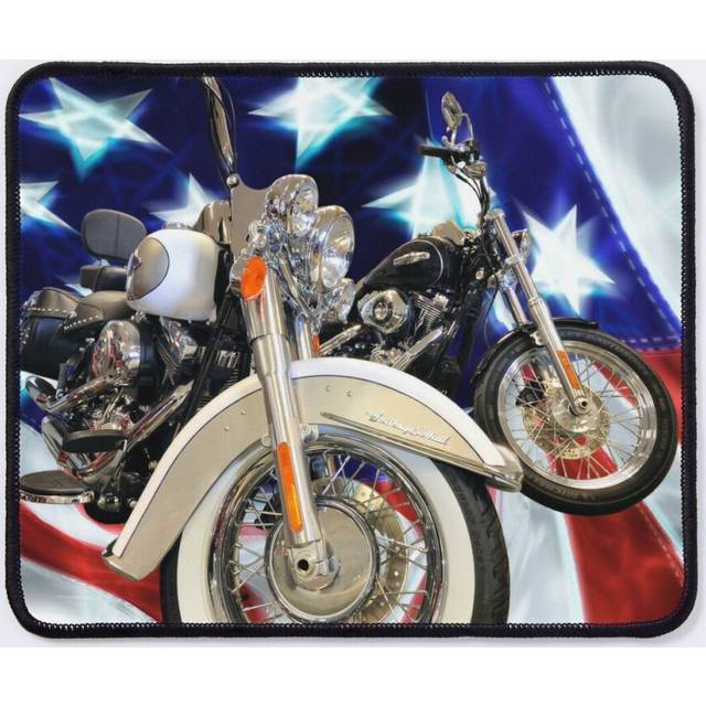 Mouse Pad Harley Davidson 11.8 x 9.8 inch Computer Mat Gaming Office Mousepad