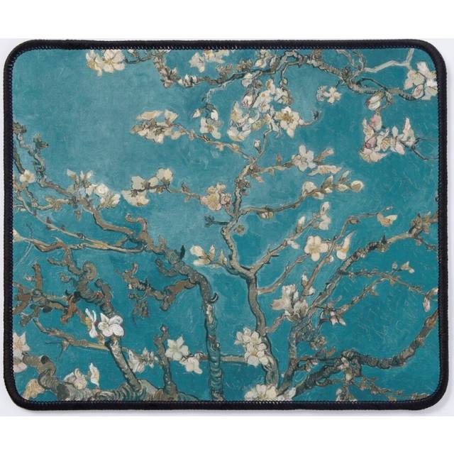Mouse Pad Vincent Van Gogh Almond Blossom Art 11.8 x 9.8 inch Computer Mat Gaming Office Mousepad